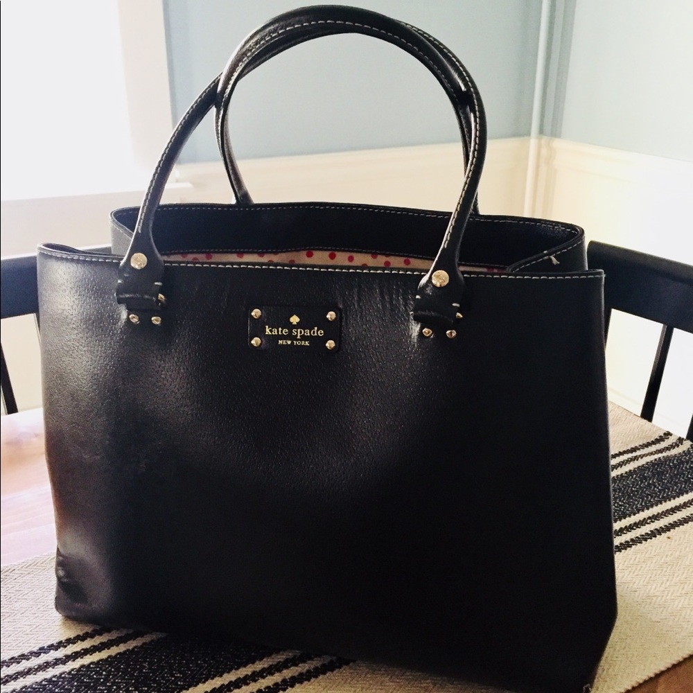 Kate Spade Black Tote Bag